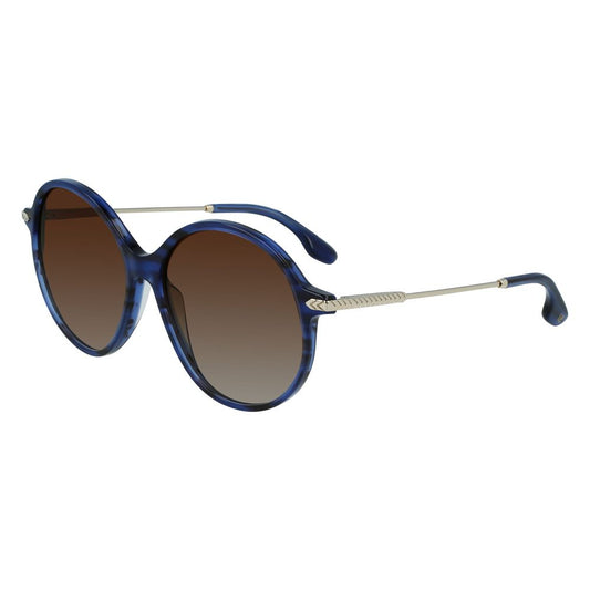 Occhiali da sole in acetato blu Victoria Beckham