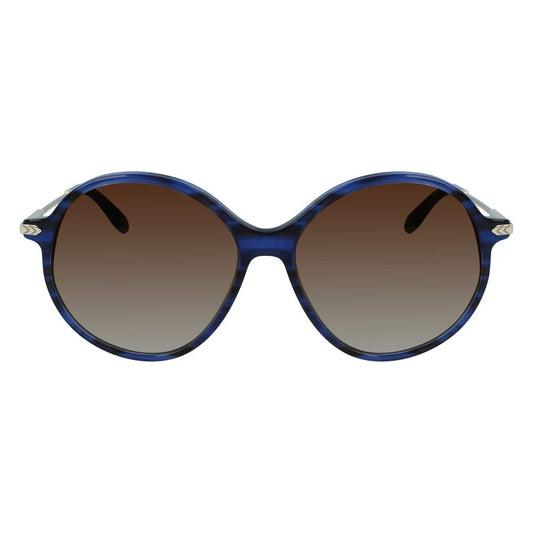 Occhiali da sole in acetato blu Victoria Beckham