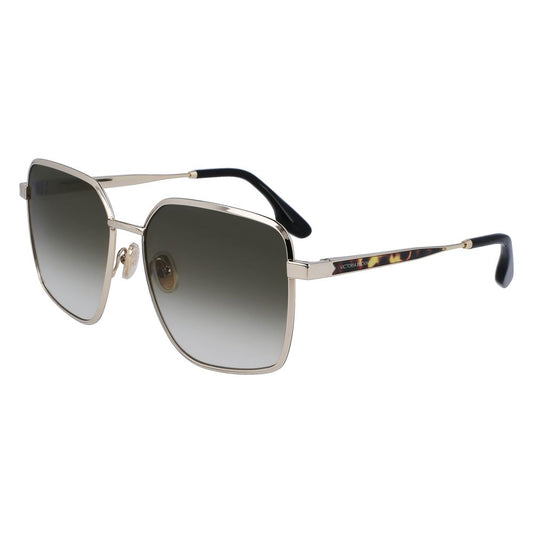 Occhiali da sole bicolore in metallo Victoria Beckham