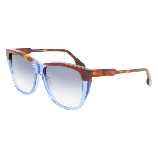Occhiali da sole in acetato blu Victoria Beckham