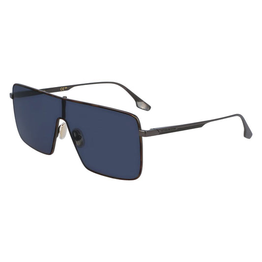 Occhiali da sole in metallo grigio Victoria Beckham