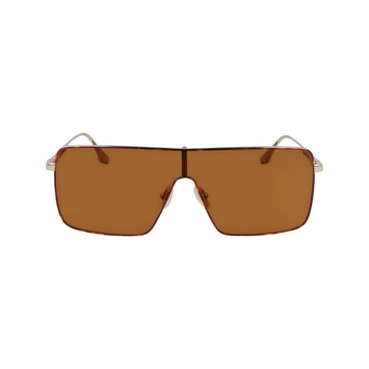 Occhiali da sole in metallo dorato Victoria Beckham