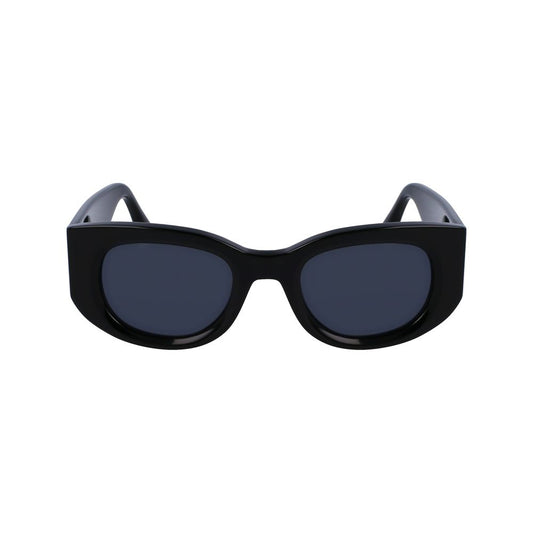 Occhiali da sole in acetato nero Victoria Beckham