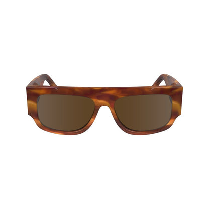 Occhiali da sole in acetato marrone Victoria Beckham
