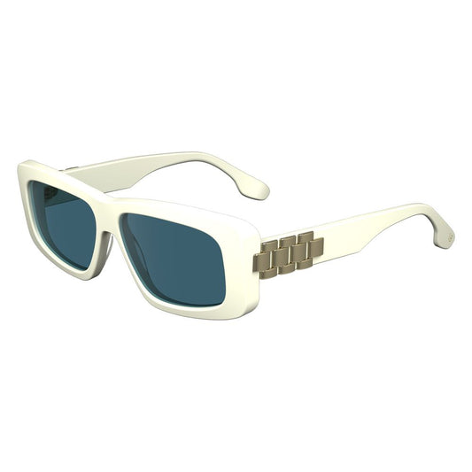 Occhiali da sole in acetato bianco Victoria Beckham