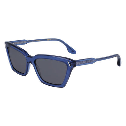 Occhiali da sole in acetato blu Victoria Beckham