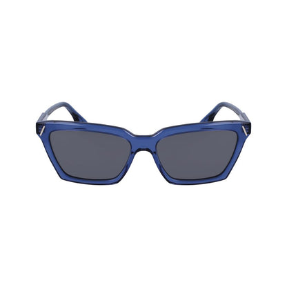 Occhiali da sole in acetato blu Victoria Beckham