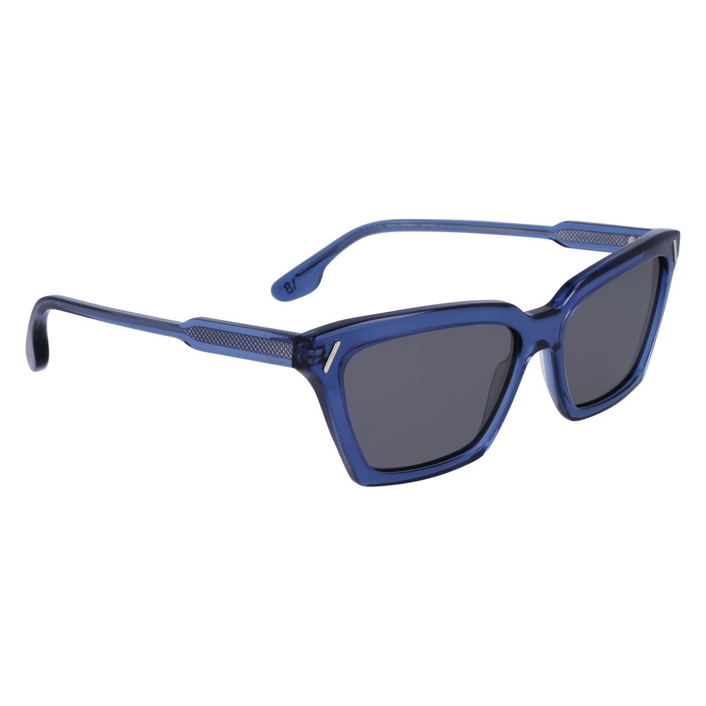 Occhiali da sole in acetato blu Victoria Beckham