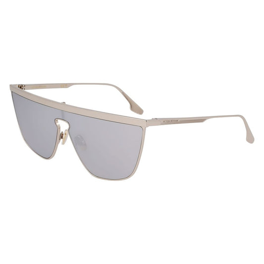 Occhiali da sole in metallo grigio Victoria Beckham