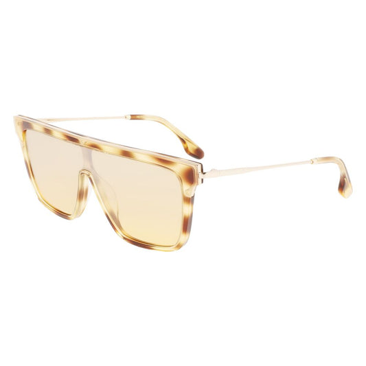 Occhiali da sole in acetato marrone Victoria Beckham