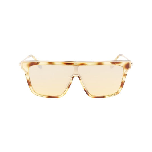 Occhiali da sole in acetato marrone Victoria Beckham