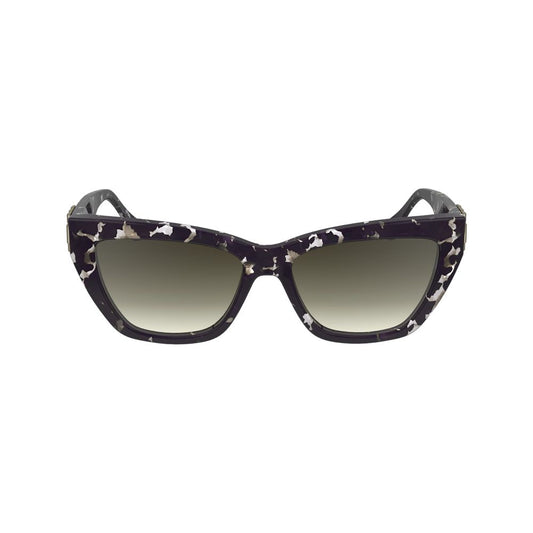 Occhiali da sole in acetato nero Victoria Beckham