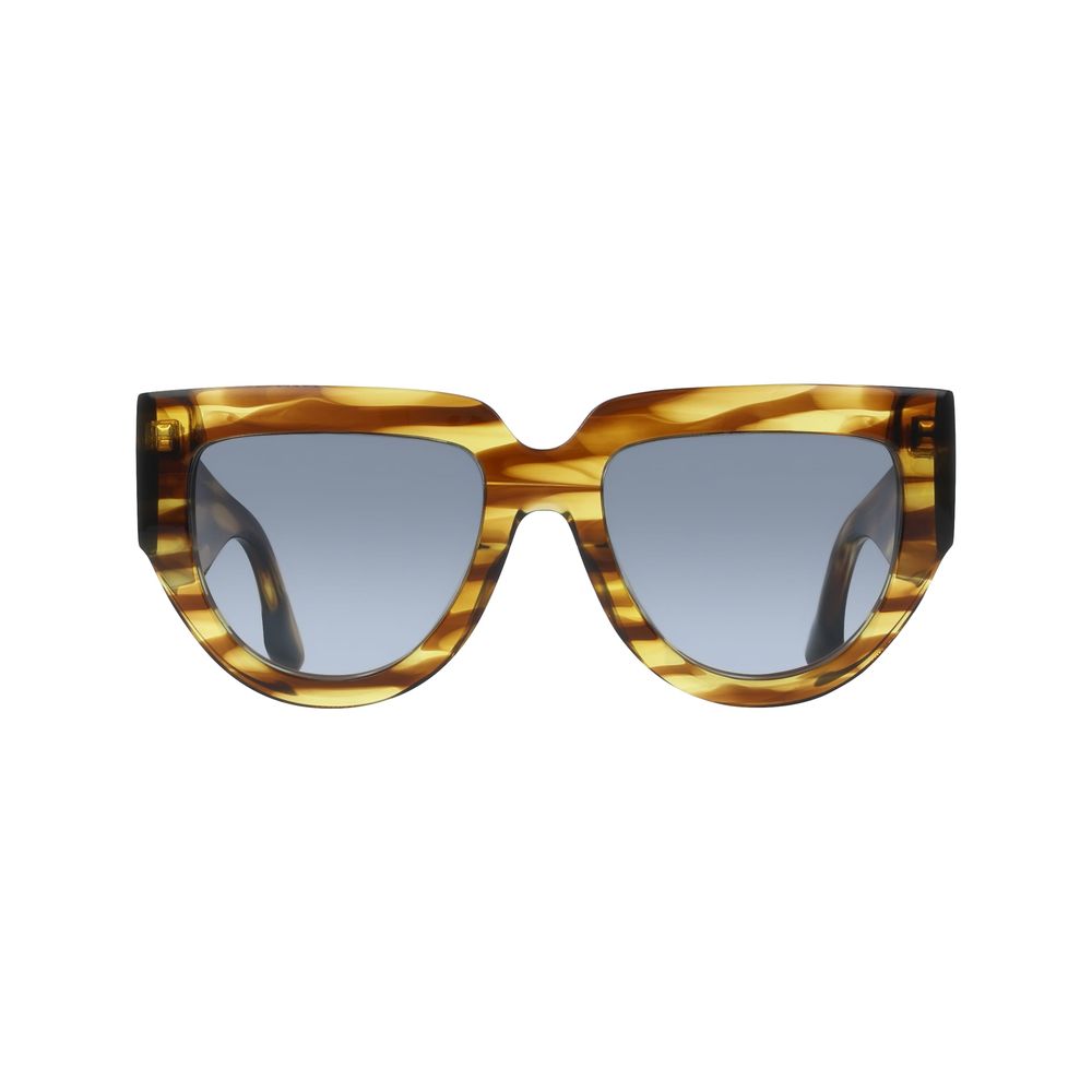 Occhiali da sole in acetato marrone Victoria Beckham