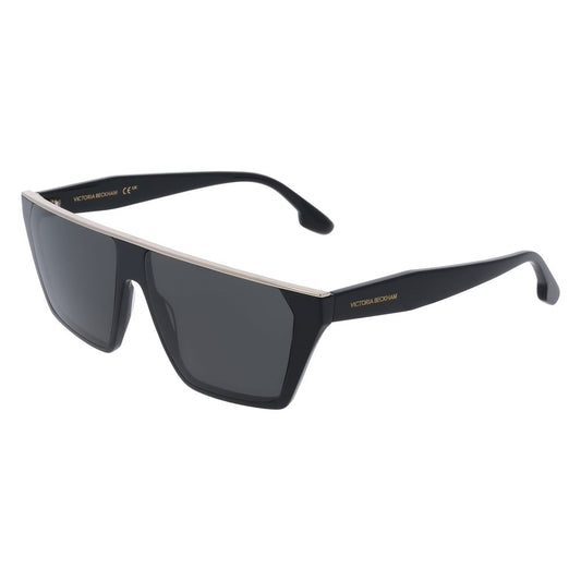 Occhiali da sole in acetato nero Victoria Beckham