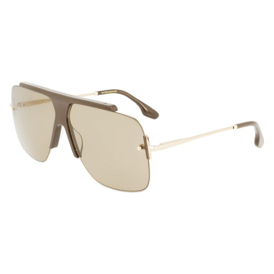 Occhiali da sole in acetato marrone Victoria Beckham