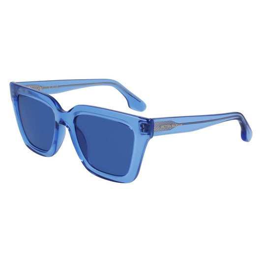 Occhiali da sole blu iniettati Victoria Beckham