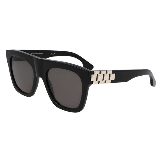 Occhiali da sole in acetato nero Victoria Beckham
