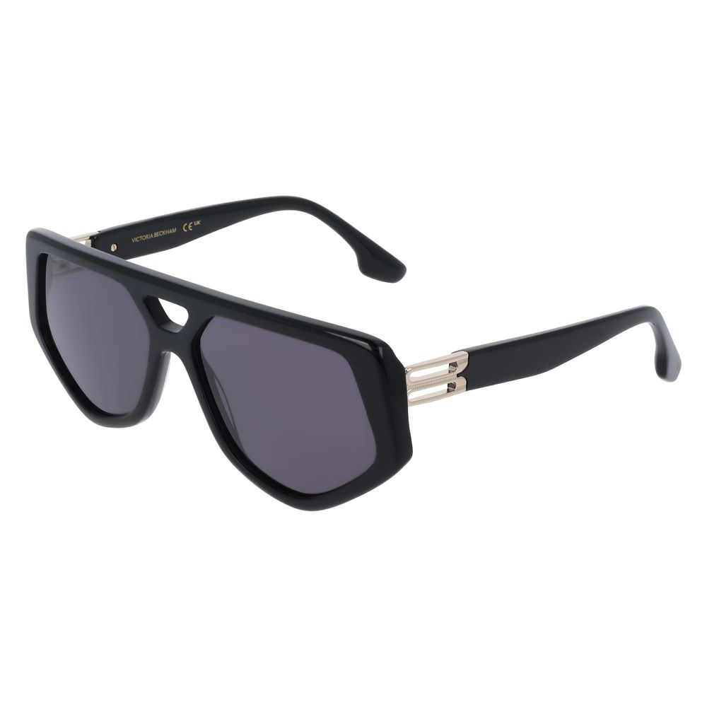 Occhiali da sole in acetato nero Victoria Beckham