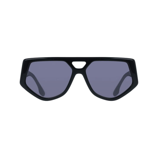 Occhiali da sole in acetato nero Victoria Beckham