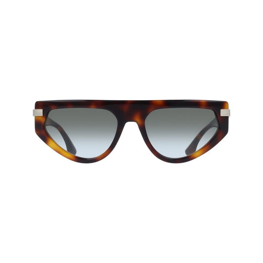 Occhiali da sole in acetato marrone Victoria Beckham