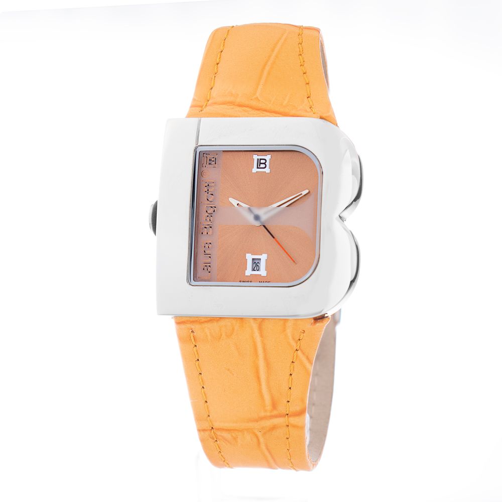 Orologio elegante in pelle arancione Laura Biagiotti