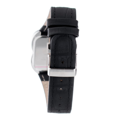Orologio elegante in pelle nera Laura Biagiotti