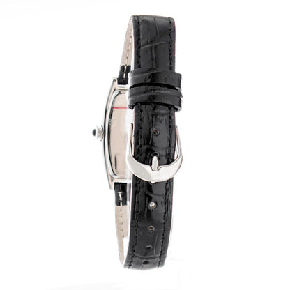 Orologio elegante in pelle nera Laura Biagiotti