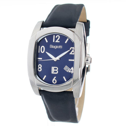 Orologio elegante in pelle blu Laura Biagiotti