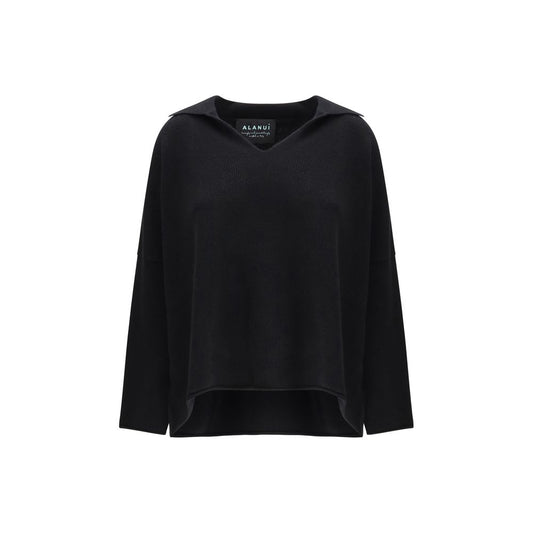 Felpa Alanui in cashmere nero