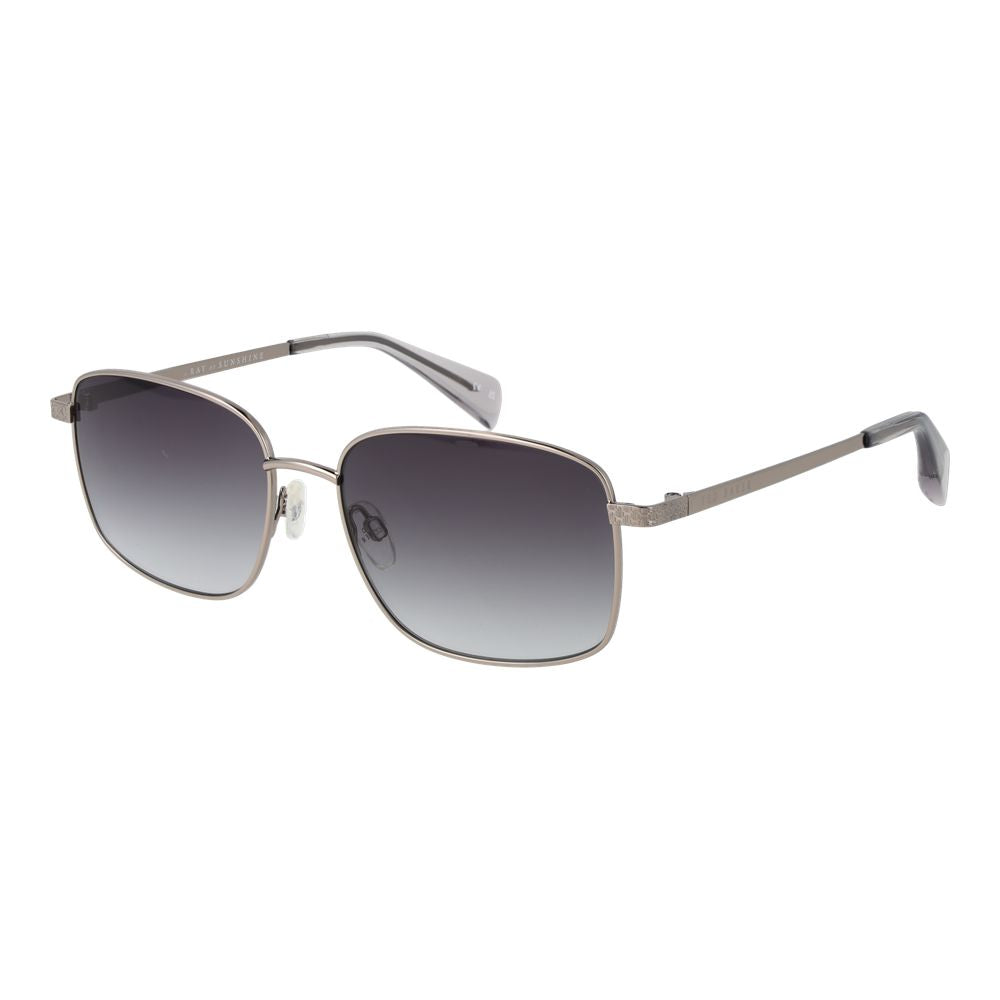 Occhiali da sole in metallo grigio Ted Baker