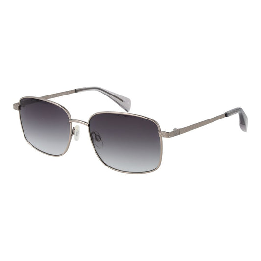 Occhiali da sole in metallo grigio Ted Baker