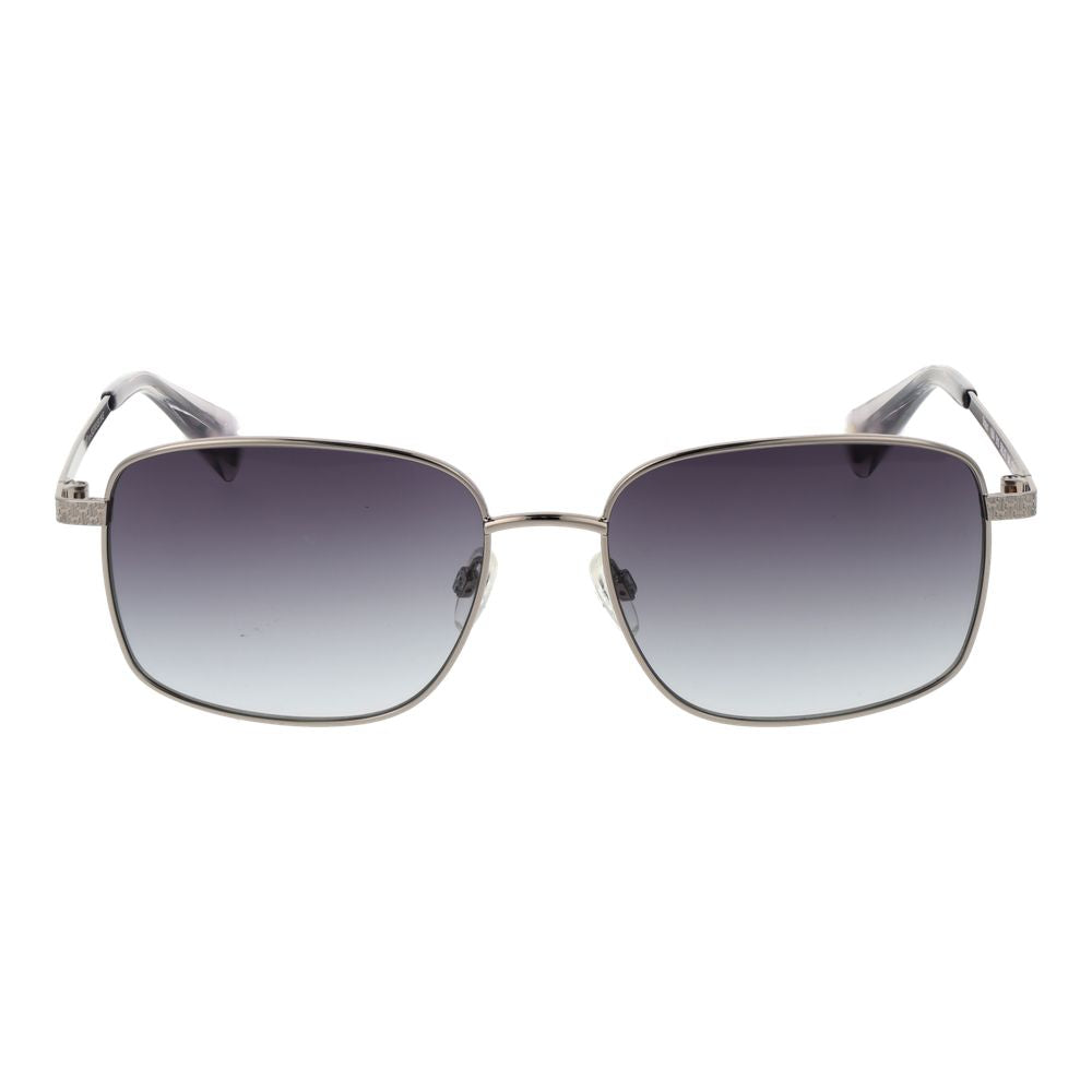 Occhiali da sole in metallo grigio Ted Baker