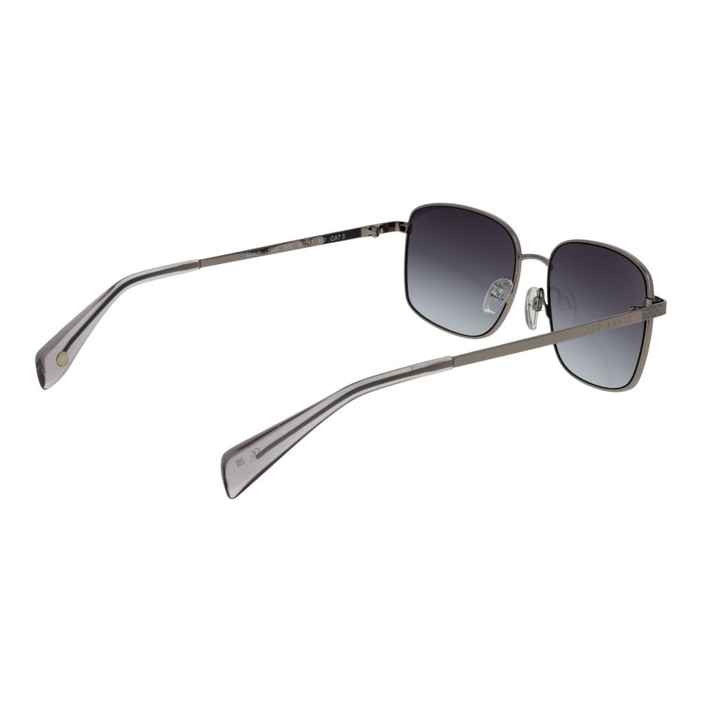 Occhiali da sole in metallo grigio Ted Baker