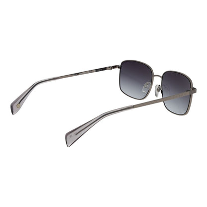 Occhiali da sole in metallo grigio Ted Baker